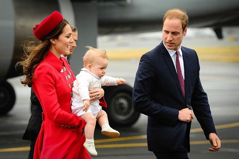 Nach den ersten Auftritten von Baby George in Neuseeland folgt jetzt Australien.