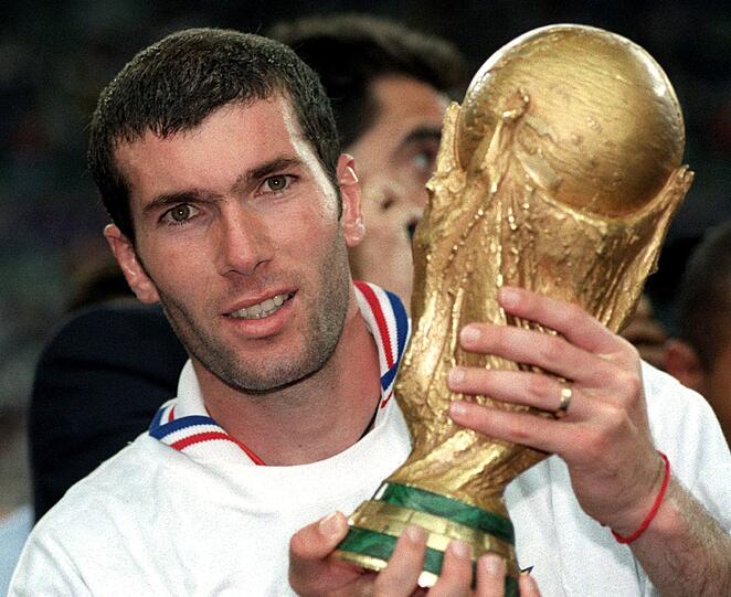 1998: Zinédine Zidane (Frankreich/Juventus Turin)