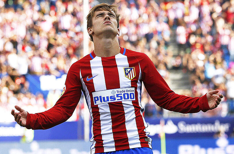 Atlético-Star Antoine Griezmann erzielte gegen Deportivo La Coruna seinen fünften Saisontreffer.