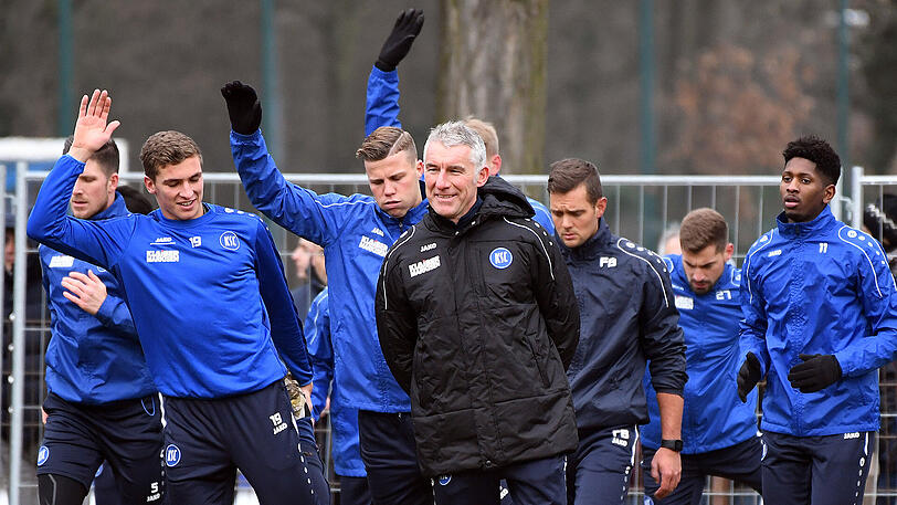 Mirko Slomka hat beim KSC einen Vertrag bis zum 30. Juni 2018 unterschrieben.