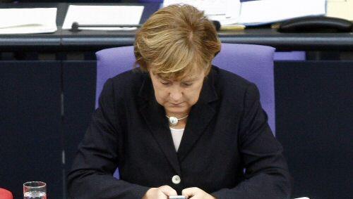Kann nur schlechte wirtschaftliche Nachrichten melden: Bundeskanzlerin Angela Merkel. Kann nur schlechte wirtschaftliche Nachrichten melden: Bundeskanzlerin Angela Merkel.