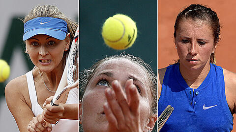 Auch Fed-Cup-Teamchefin Barbara Rittner ist enttäuscht über das Abschneiden der deutschen Spielerinnen bei den French Open: "Die Bilanz ist schon ernüchternd, wir haben natürlich andere Ansprüche. Viele konnten aus unterschiedlichen Gründen einfach nicht ihr bestes Tennis abrufen." Bilder vom Ausscheiden Annika Becks gegen Irina-Camelia Begu.