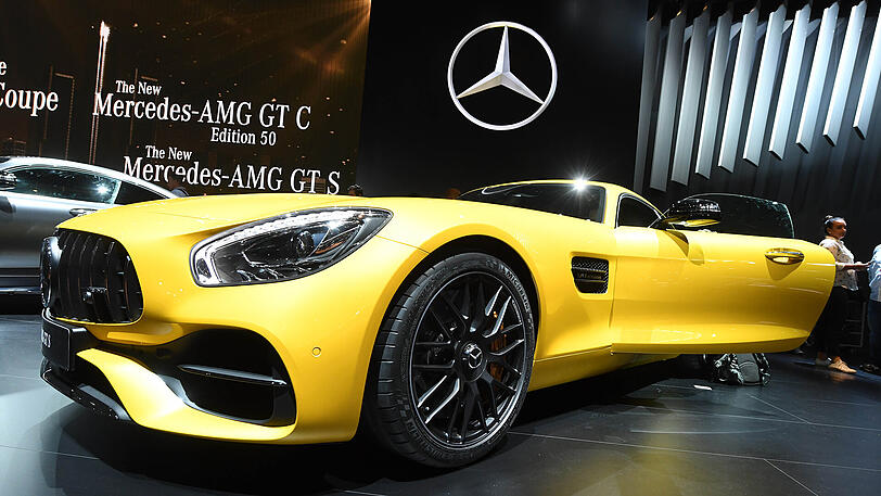 Bei der North American International Auto Show (NAIAS) in Detroit (Michigan) wird der neue Mercedes-AMG GT S präsentiert.