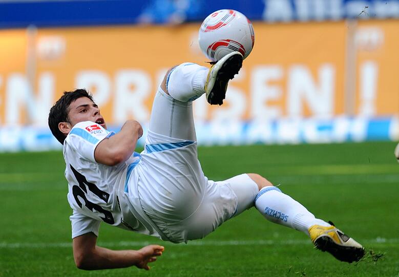 KEVIN VOLLAND: Die Löwen haben das junge Talent ausgebildet, der Marktoberdorfer ist derzeit von Hoffenheim an den TSV 1860 ausgeliehen.