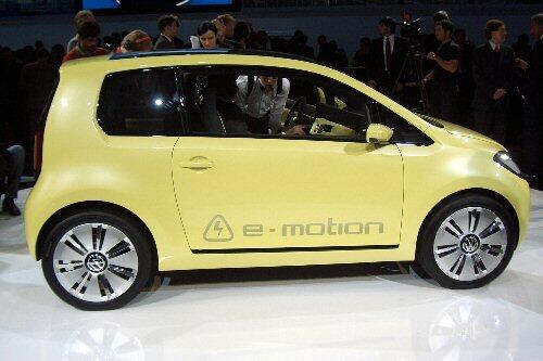 Zukunfts-Hoffnung: der VW E-up.