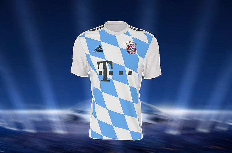Fans entwerfen Designs für ein Bayern-Trikot: Eines dieser Leiberl wird das Champions-League-Trikot 2017/2018 des Rekordmeisters.