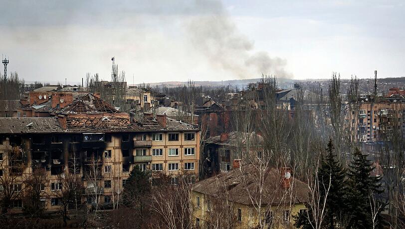 Erst kürzlich hatte die ukrainische Militärführung beschlossen, die Stadt Bachmut weiter zu verteidigen.