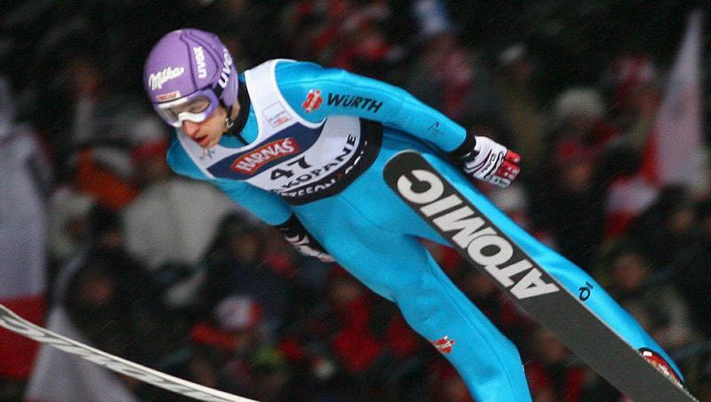 Martin Schmitt führt die deutsche Mannschaft an. Martin Schmitt führt die deutsche Mannschaft an.