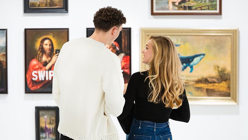 F&uuml;r Einsteiger mit &uuml;berschaubarem Budget ist auf der Artmuc durchaus etwas zu finden.