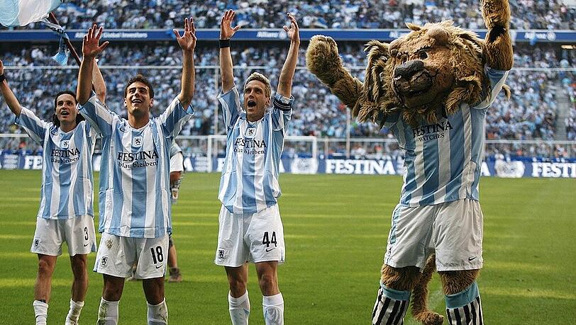 Das letzte Abstiegsendspiel 2006: Die Löwen gewannen vor 60000 Zuschauer mit 1:0 gegen Saarbrücken. Das letzte Abstiegsendspiel 2006: Die Löwen gewannen vor 60000 Zuschauer mit 1:0 gegen Saarbrücken.