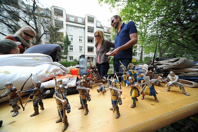 Hofflohmarkt in der Kirchenstraße