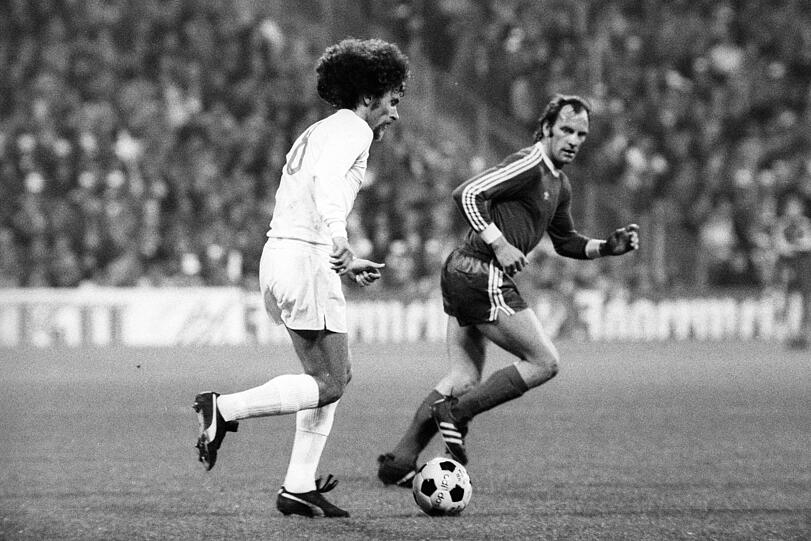 Franz "Bulle" Roth und Paul Breitner, seinerzeit in Diensten von Real Madrid. Franz "Bulle" Roth und Paul Breitner, seinerzeit in Diensten von Real Madrid.