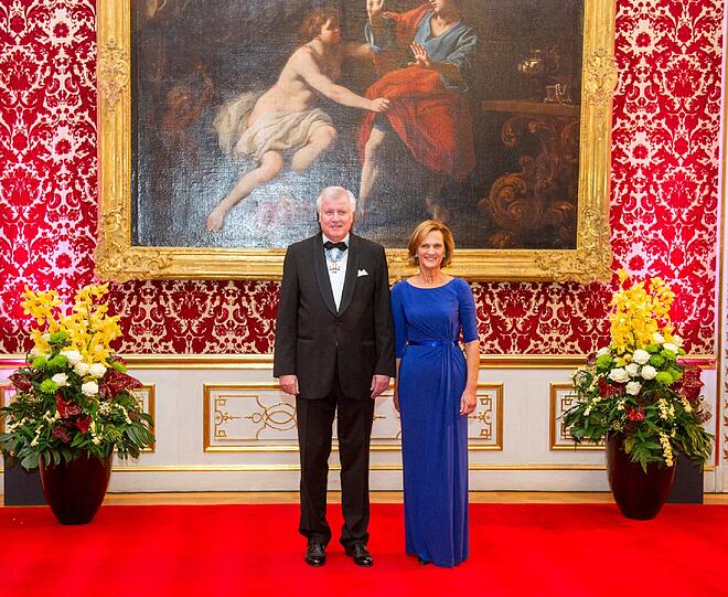 Ministerpräsident Horst Seehofer (CSU) und seine Frau Karin.