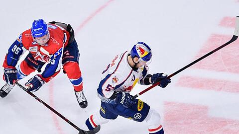 Mit Adler Mannheim und EHC Red Bull München spielen die beiden Topteams der Vorrunde um die Meisterschaft.