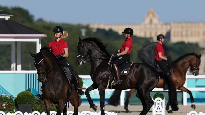 Das deutsche Dressur-Trio ist Gold-Favorit