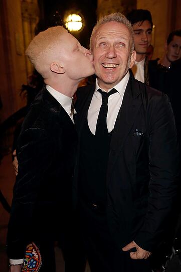 Shaun Ross und Jean Paul Gaultier