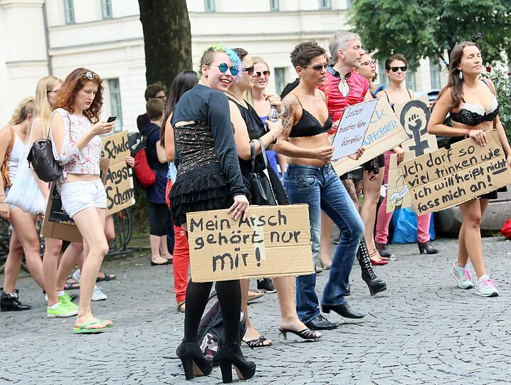 Die Bilder vom Slutwalk in München.