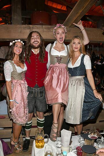 Sarah Lombardi, Riccardo Simonetti, Franziska Knuppe und Viviane Geppert