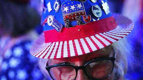 Viele Republikaner reisten zum Parteitag nach Dallas. Viele Republikaner reisten zum Parteitag nach Dallas.