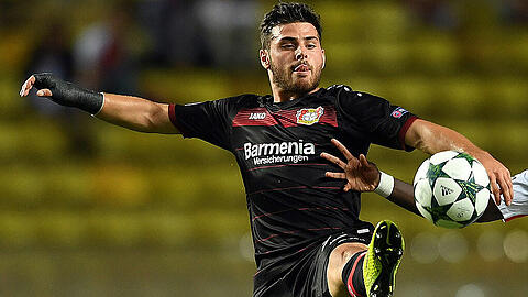 Kevin Volland, Ex-Löwe und jetzt in Diensten von Bayern Leverkusen.