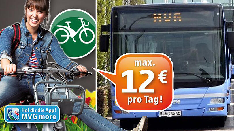 Alles neu im Frühling: Änderungen beim MVG-Rad und der Buslinie 52.
