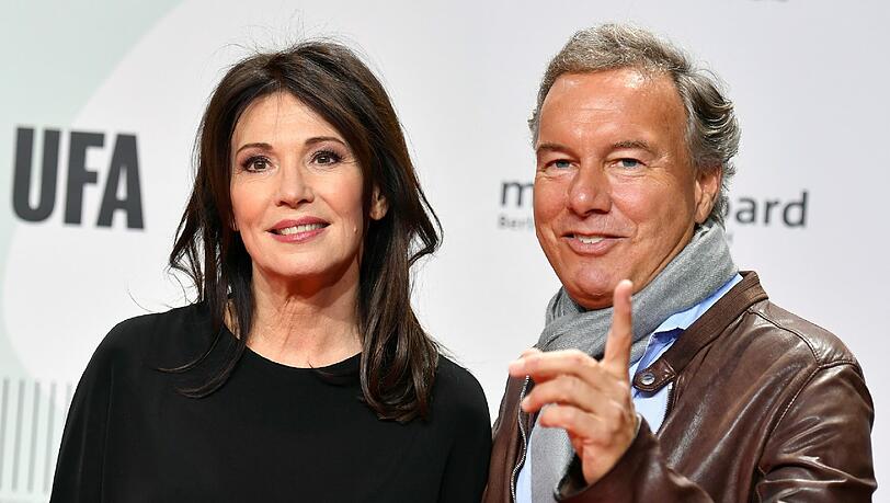 Produzent Nico Hofmann mit Schauspielerin Iris Berben.
