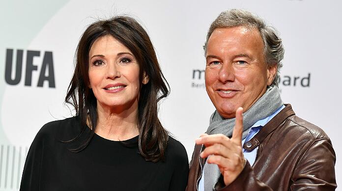 Produzent Nico Hofmann mit Schauspielerin Iris Berben.
