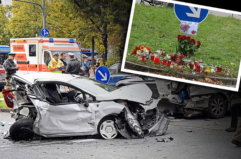 Oktober 2016: Ein Foto vom Unfallort in Neuhausen.