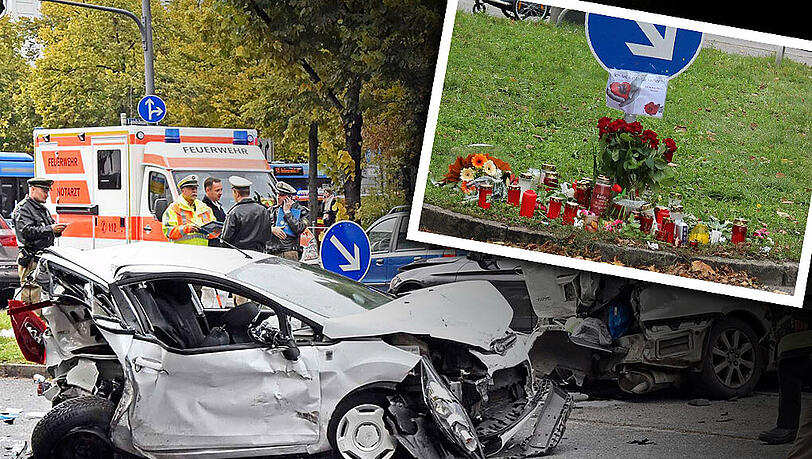 Oktober 2016: Ein Foto vom Unfallort in Neuhausen. Oktober 2016: Ein Foto vom Unfallort in Neuhausen.