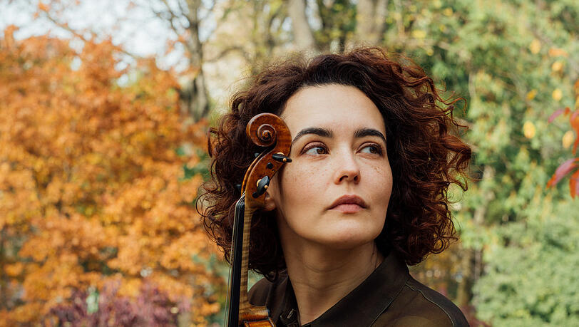 Die Geigerin Alena Baeva.