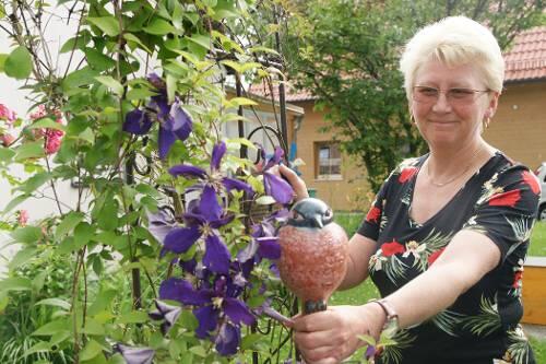 Johanna Pfandl fühlt sich wohl in ihrem Stadtbezirk - weil er  ruhig und trotzdem stadtnah ist.
