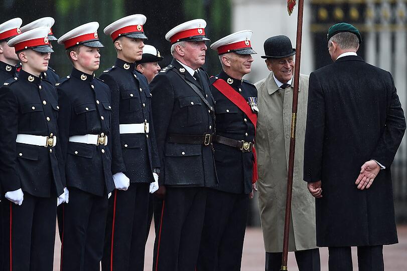 Die Bilder vom Abschied von Prinz Philip in den Ruhestand.