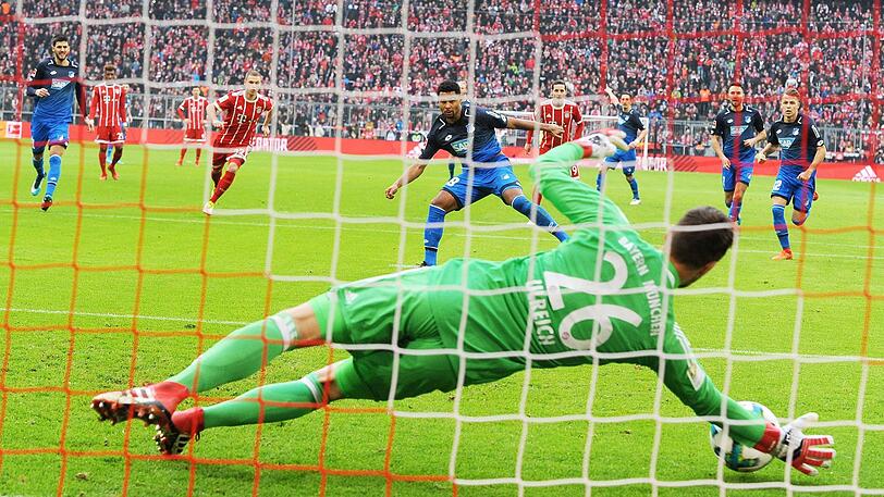 SVEN ULREICH, NOTE 3: Parierte den Elfmeter von Serge Gnabry - dann aber machtlos gegen Mark Uths Nachschuss zum 0:1 (3.). Auch beim zweiten Gegentreffer ohne Chance, sonst solide und aufmerksam.