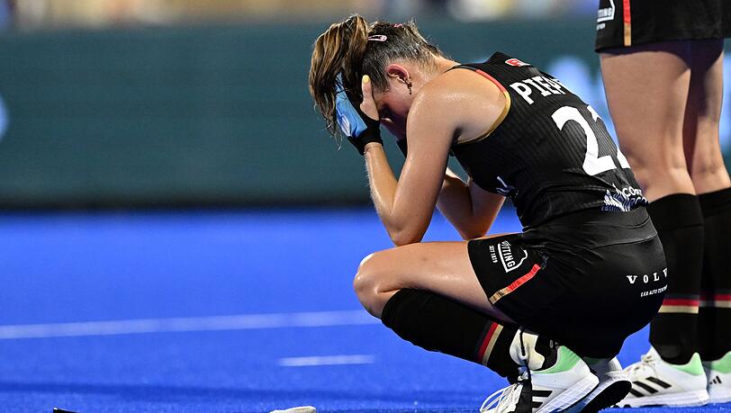 Cecile Pieper war nach dem verlorenen Halbfinale bedient.