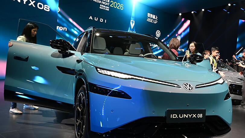 Mit dem in China entwickelten E-Modell D.Unyx 08 will VW dort wieder Boden gutmachen. (Archivbild)