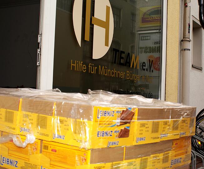 Ganz schön viel: Die Kekse fürs H-TEAM