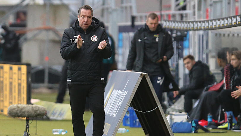 Sechzigs Jagdrivale: Wehens Coach Markus Kauczinski. Sechzigs Jagdrivale: Wehens Coach Markus Kauczinski.