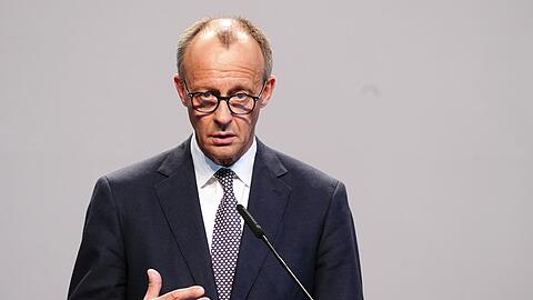 CDU-Chef Merz wendet sich an die "lieben Mitbürgerinnen und Mitbürger". (Archivbild)