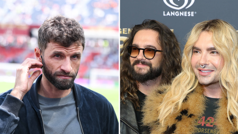 Thomas Müller übt Kritik an "Wetten, dass..?" und spricht über Tom und Bill Kaulitz. Thomas Müller übt Kritik an "Wetten, dass..?" und spricht über Tom und Bill Kaulitz.