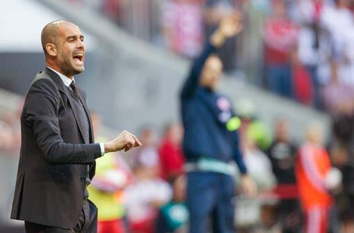 Der FC Bayern gegen Mainz 05: Die Trainer Pep Guardiola (l.) und Thomas Tuchel.