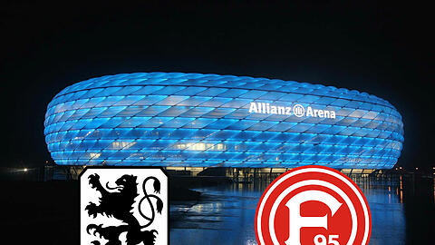 Die Löwen empfangen bei ihrem ersten Heimspiel 2014 Fortuna Düsseldorf in der Allianz Arena.