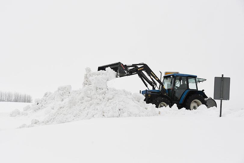 Seit dem Wochenende hatte der viele Schnee für Chaos im Süden Bayerns gesorgt.