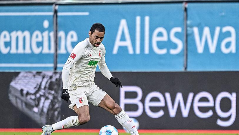 Alexis Claude-Maurice führte den FC Augsburg mit seinen Toren zum Testspielsieg.