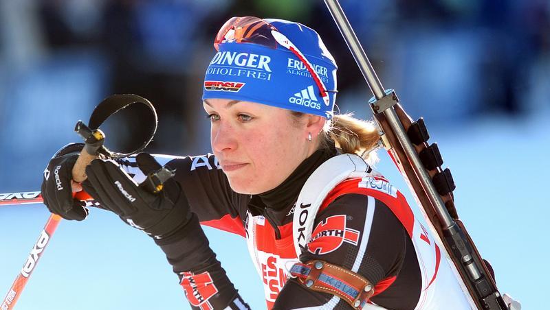 Muss in Antholz wegen einer Erkältung pausieren; Magdalena Neuner Muss in Antholz wegen einer Erkältung pausieren; Magdalena Neuner