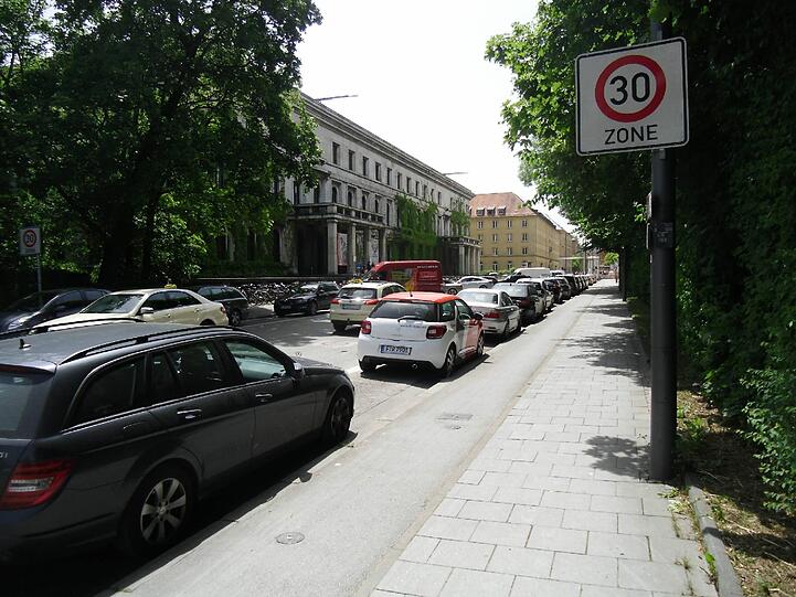 Hier wurde helmut Maciej geblitzt: Die Katharina-von-Bora-Straße.