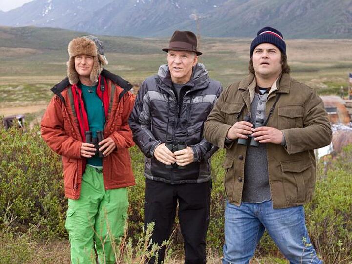 Ein ganz besonderes Team: Kenny (Owen Wilson, l.), Stu (Steve Martin, r.) und Brad (Jack Black, M.) ...
