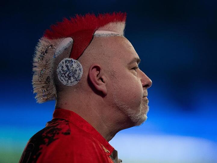 Peter Wright ist bei der WM in London bereits ausgeschieden.