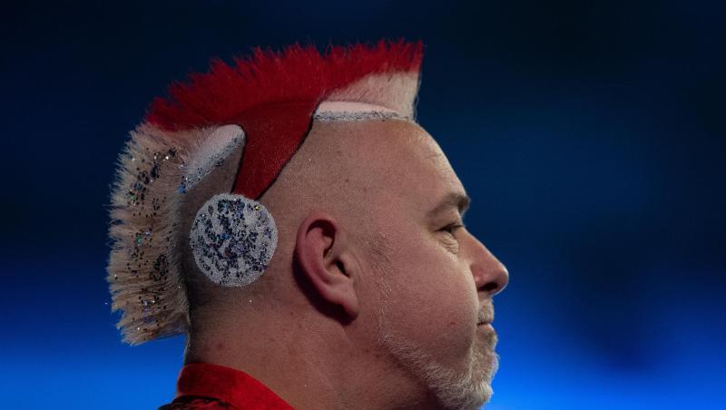 Peter Wright ist bei der WM in London bereits ausgeschieden.