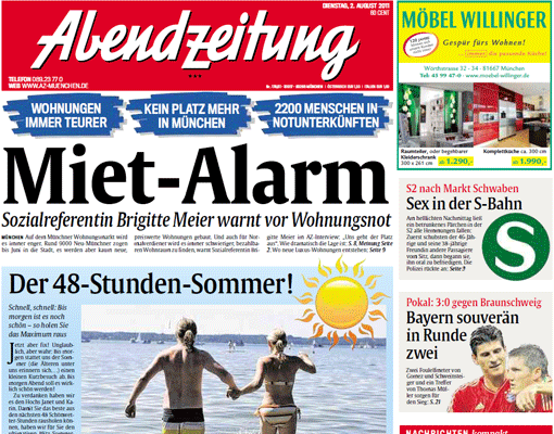 Jahres-Rückblick: Rückblick: Das Jahr 2011 in AZ-Schlagzeilen - München - Abendzeitung München