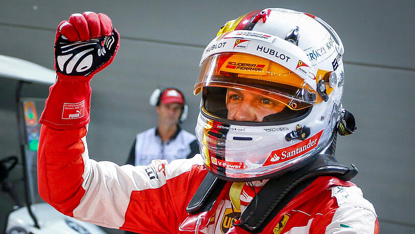Sebastian Vettel dominiert die Qualifikation zum Großen Preis von Singapur. Sebastian Vettel dominiert die Qualifikation zum Großen Preis von Singapur.